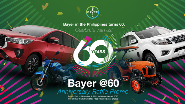 Bayer @60 Raffle Promo